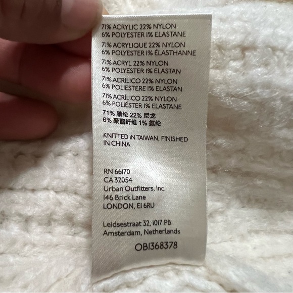 Free People Carter Soft Knit Pullover Sweater in Ivory Size XS - Picture 12 of 12